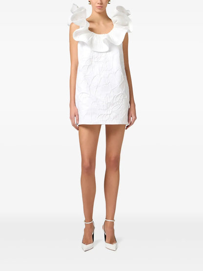 Floral Jacquard Dress