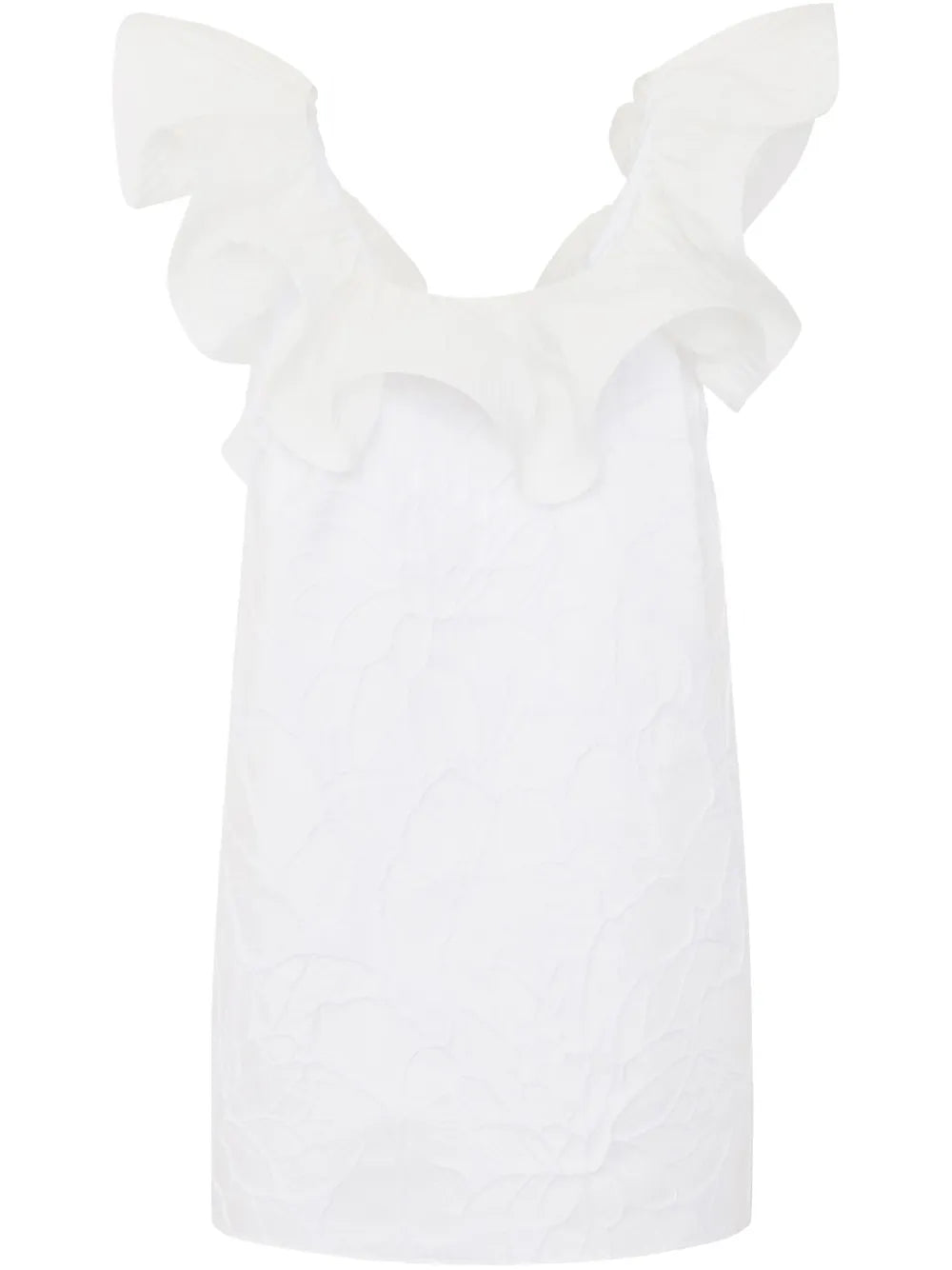 Floral Jacquard Dress