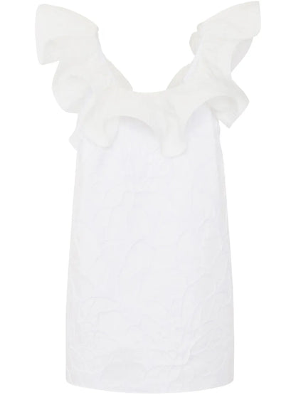 Floral Jacquard Dress