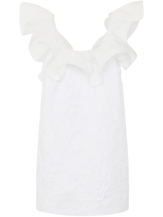 Floral Jacquard Dress