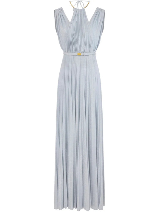 Lurex-Detail Gown