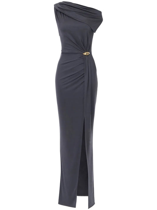 Jersey Asymmetric Dress