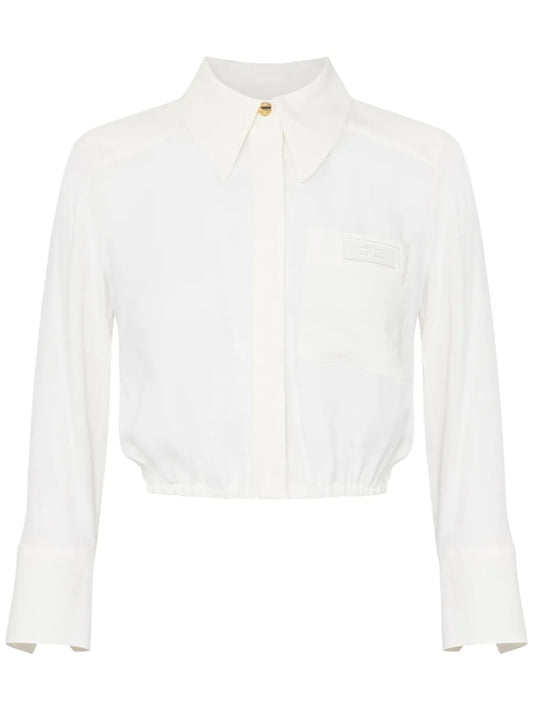 Georgette Cropped Blouse