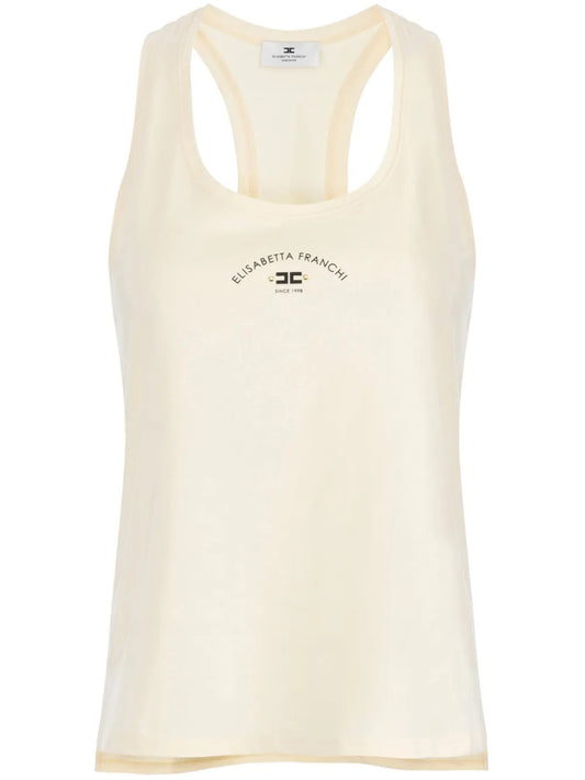 Logo-Print Tank Top