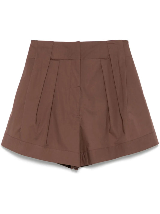Pleated Shorts