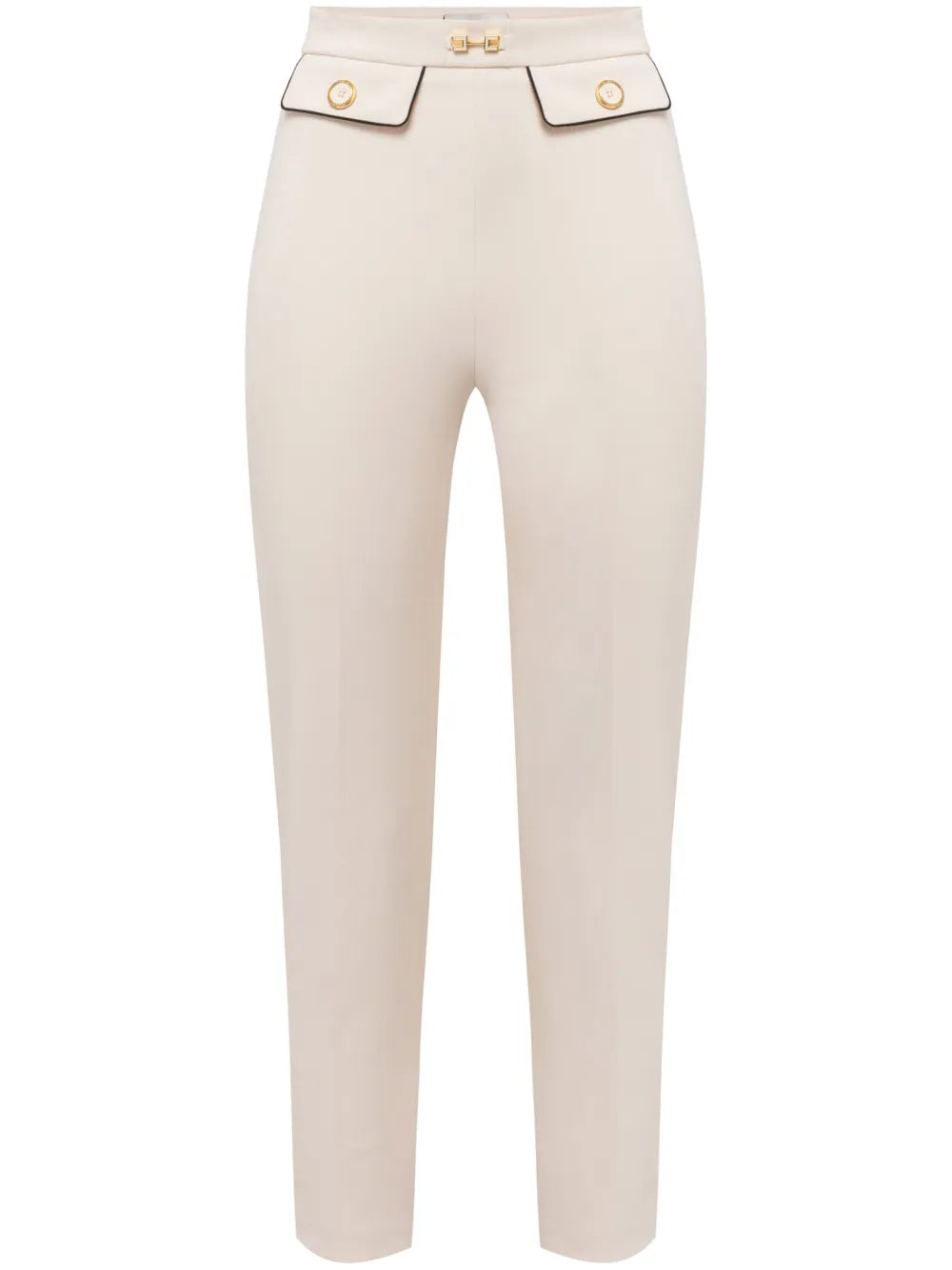Appliqué Crêpe Skinny Trousers