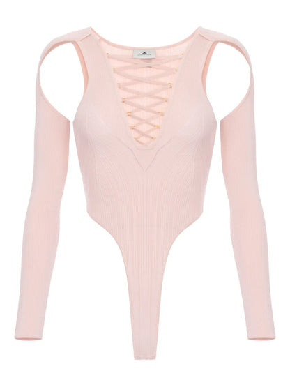 Crossover Laces Top