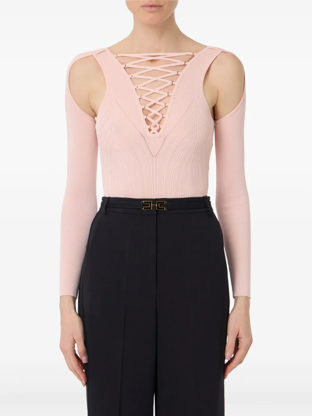 Crossover Laces Top