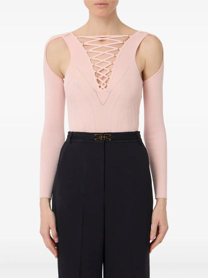 Crossover Laces Top