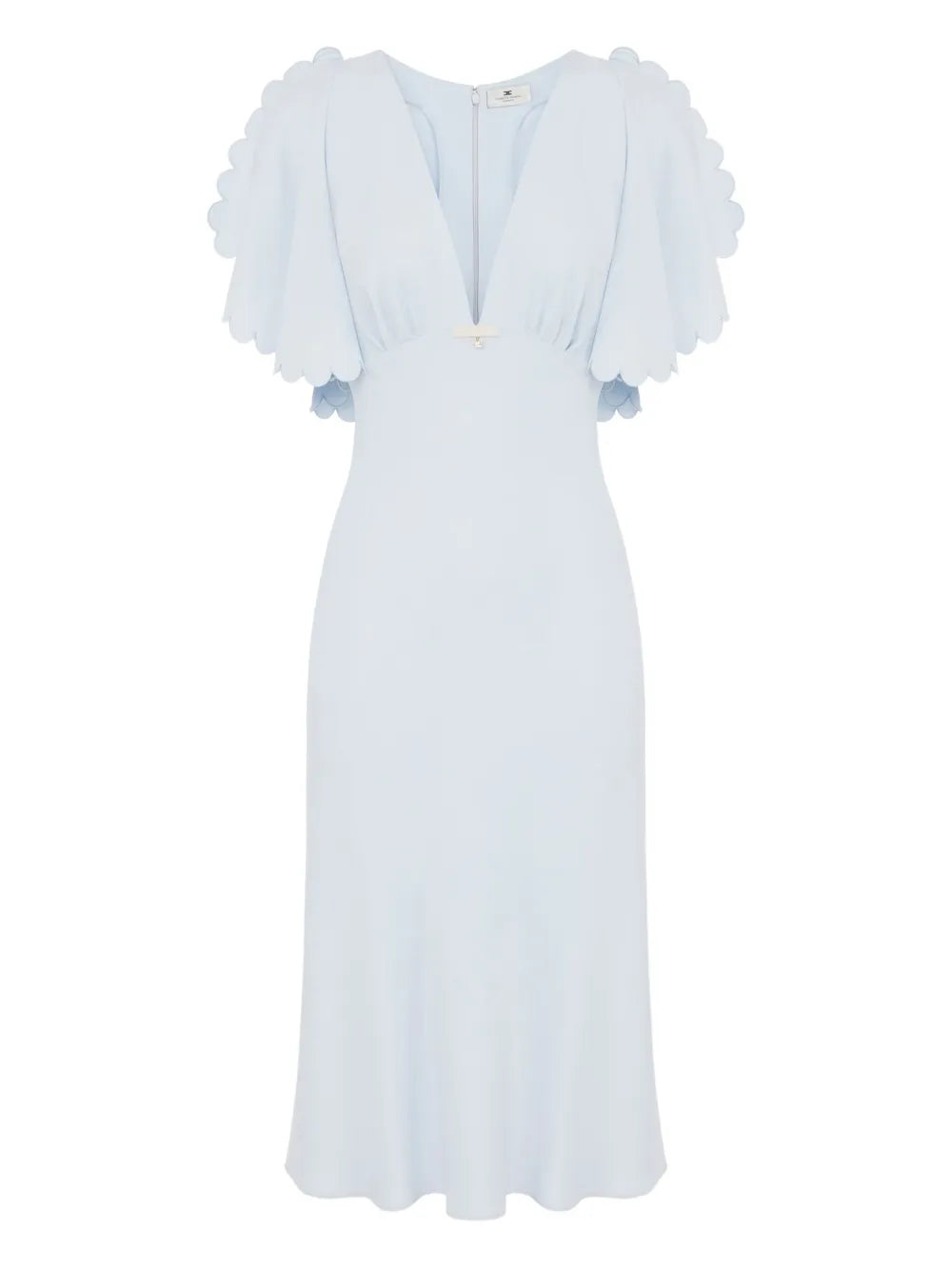 Crepe Midi Dress
