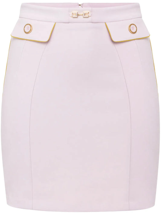 Crêpe Miniskirt