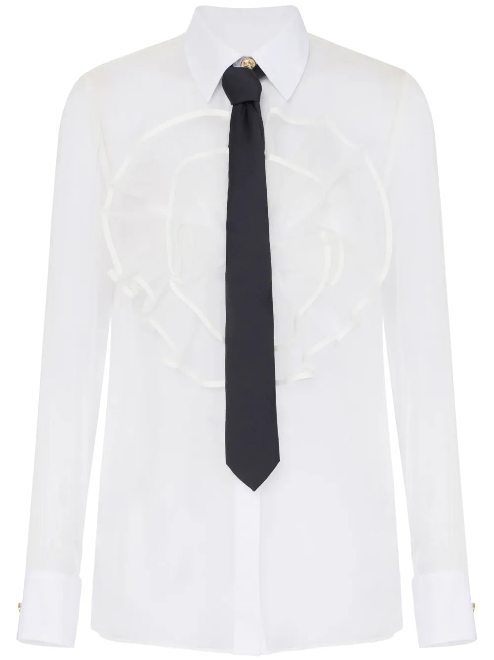 Ruffle-Detailed Shirt