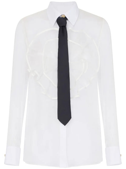 Ruffle-Detailed Shirt