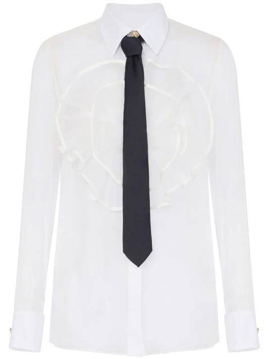 Ruffle-Detailed Shirt