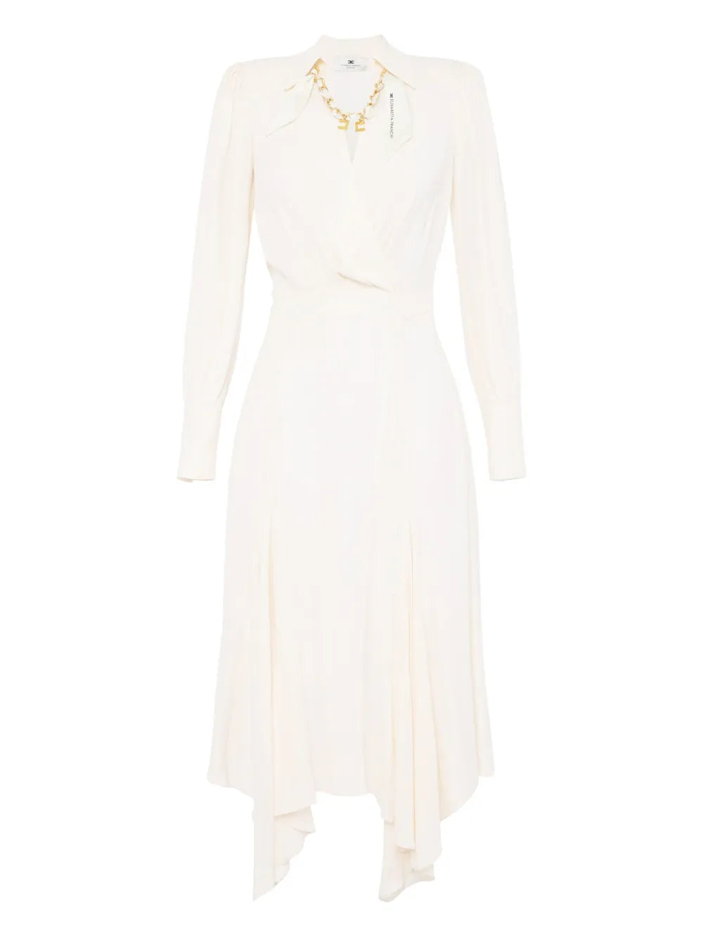 Asymmetric Pleated Dress