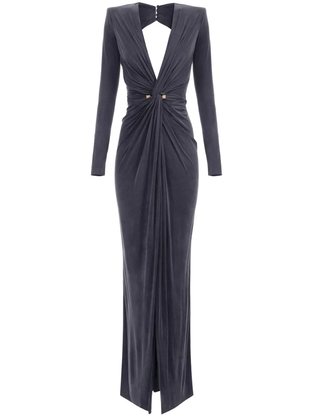 Draped Knot Detailing Dress