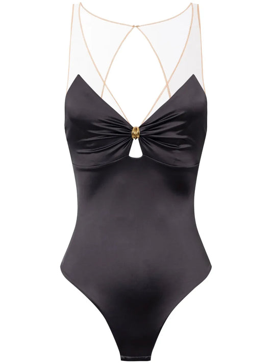 Tulle Detailing Bodysuit
