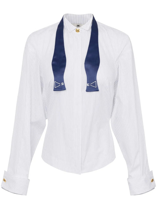 Striped Poplin Shirt