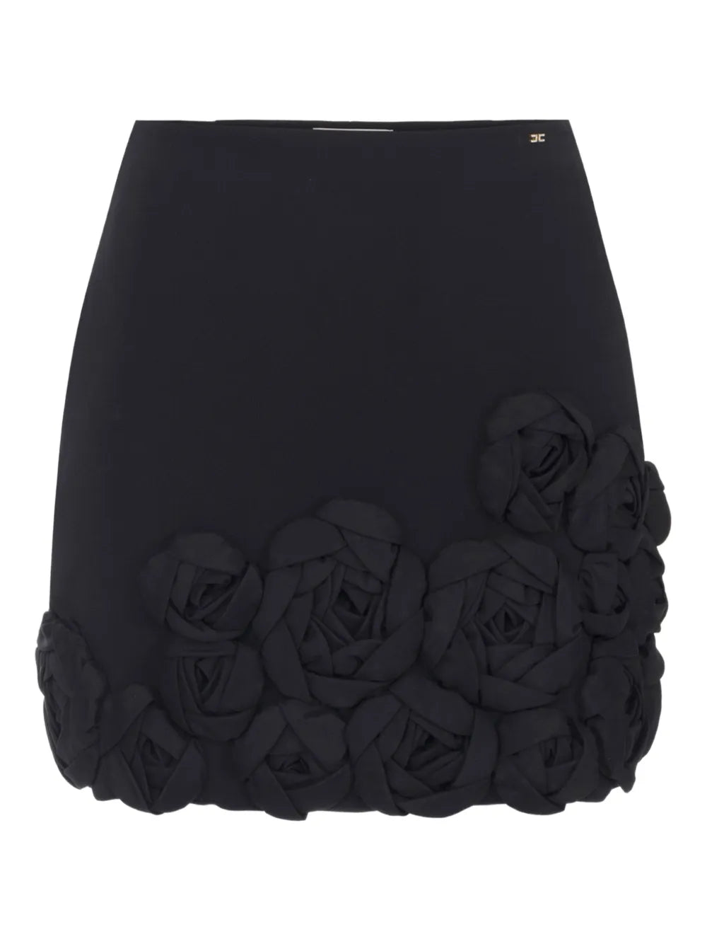 Crepe Mini Skirt