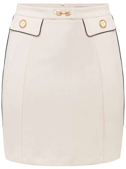 Crêpe Miniskirt