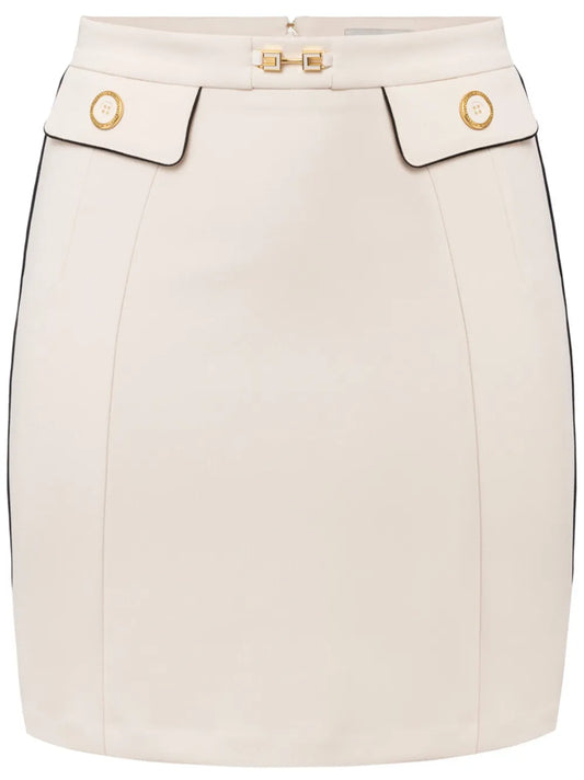 Crêpe Miniskirt