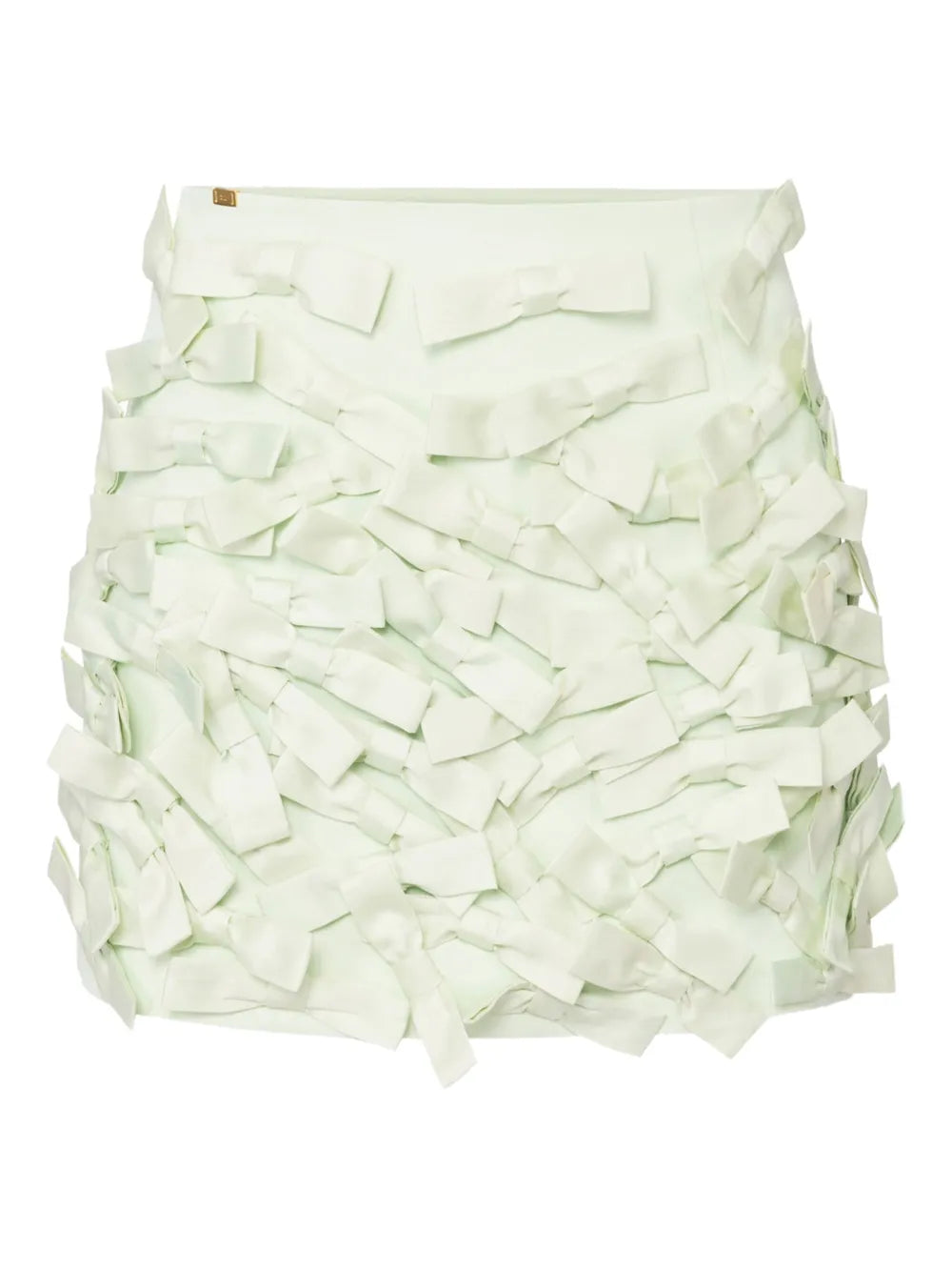 Bow-Embellished Mini Skirt