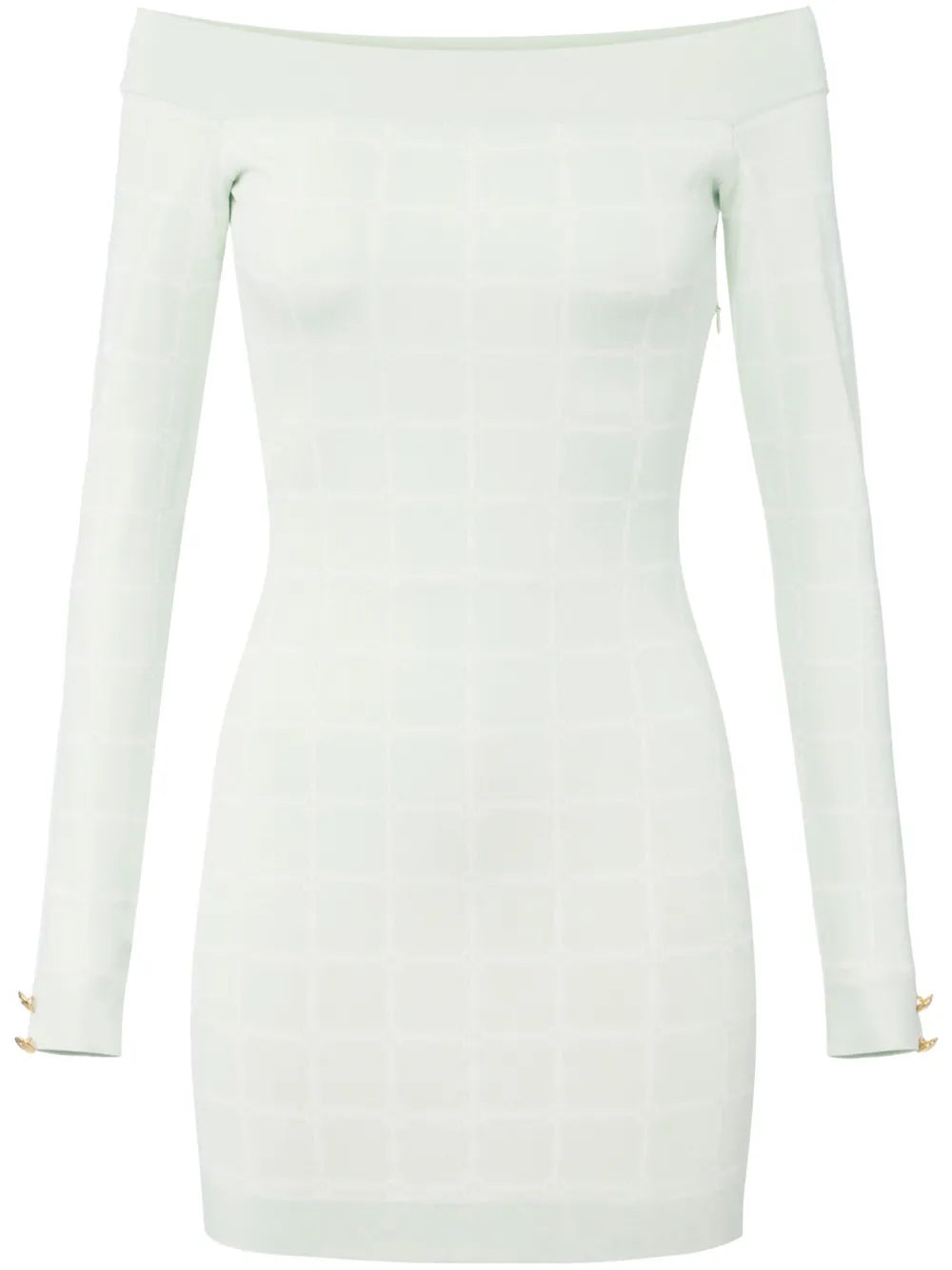 Logo-Jacquard Dress