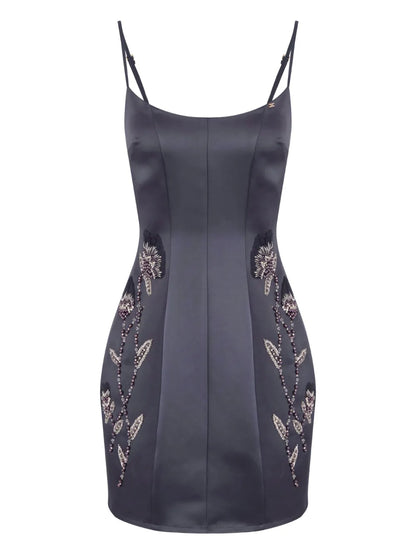 Corset-Style Mini Dress