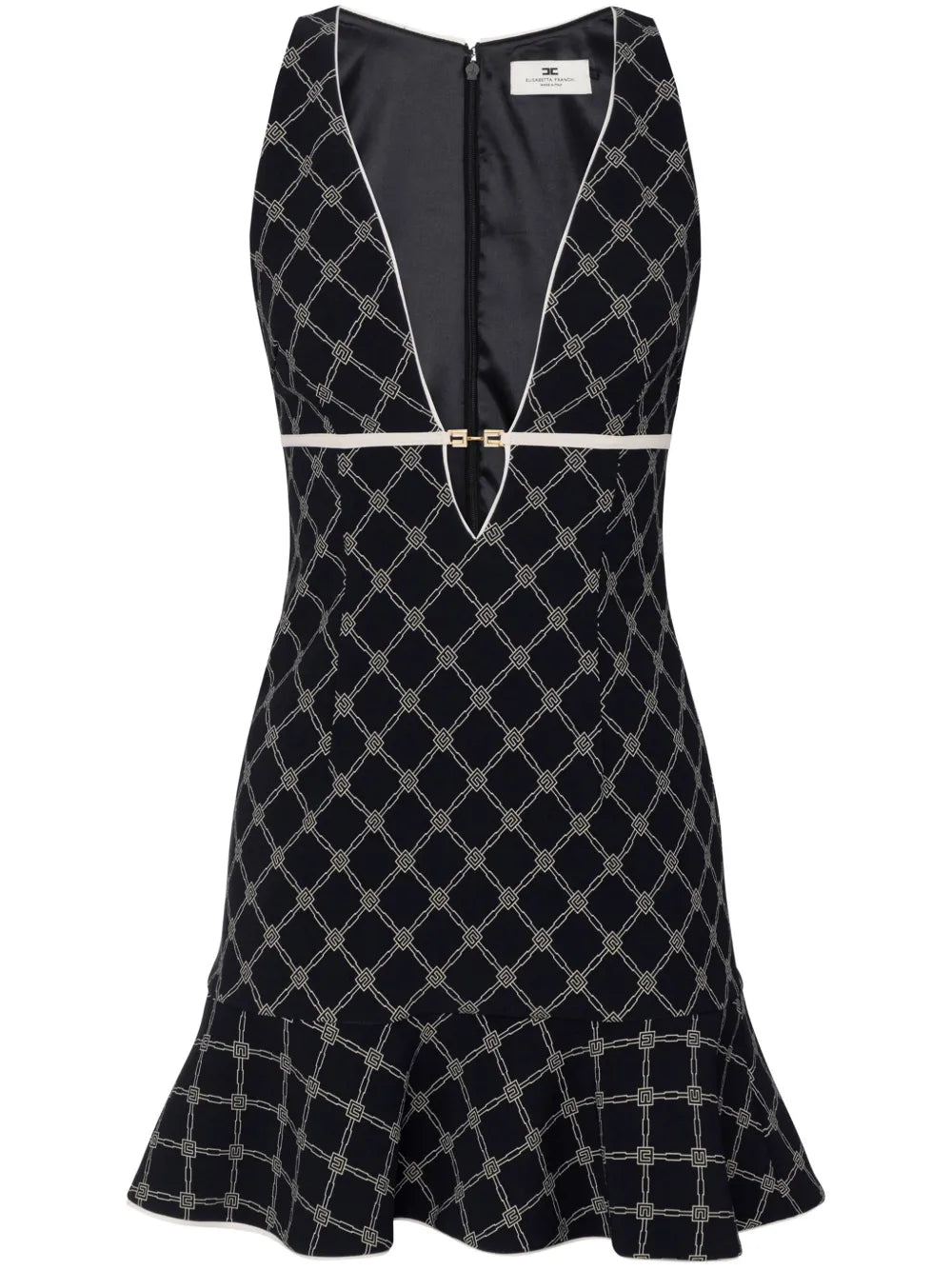 Diamond Print Dress