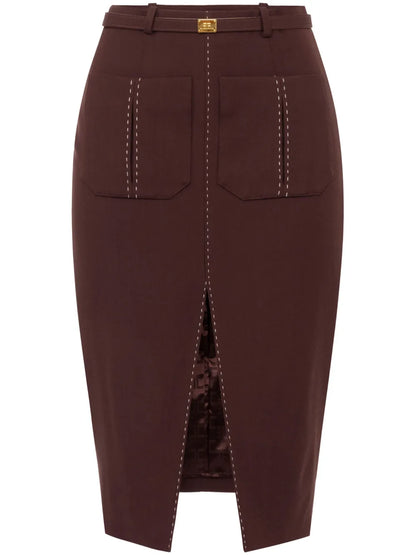 Wool Skirt