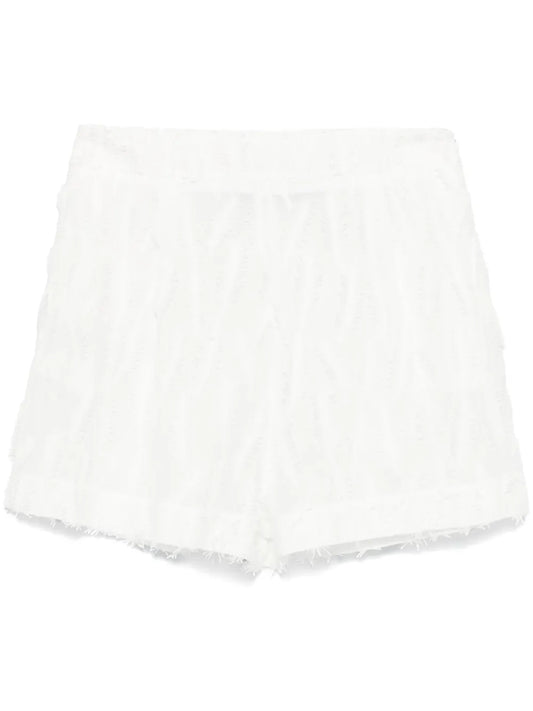 Appliqué-Detail Shorts