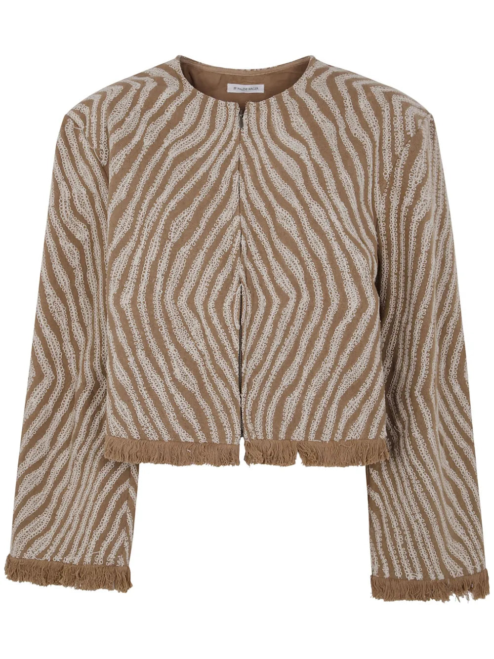 Zebra-Print Jacket
