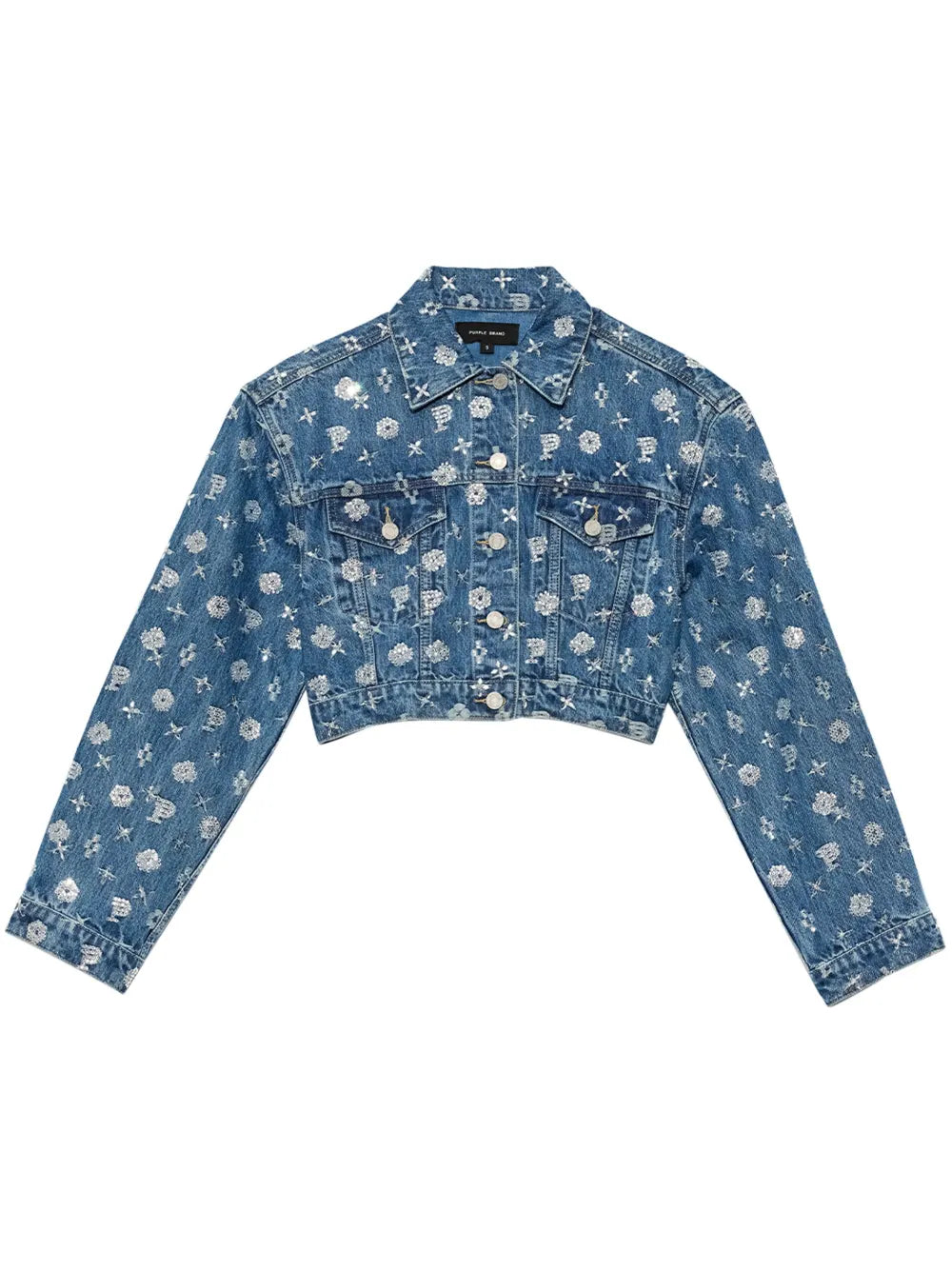 Crop Jacket "Blue"