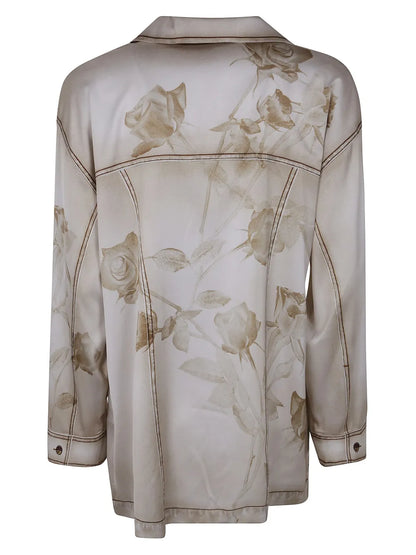Floral-Print Shirt