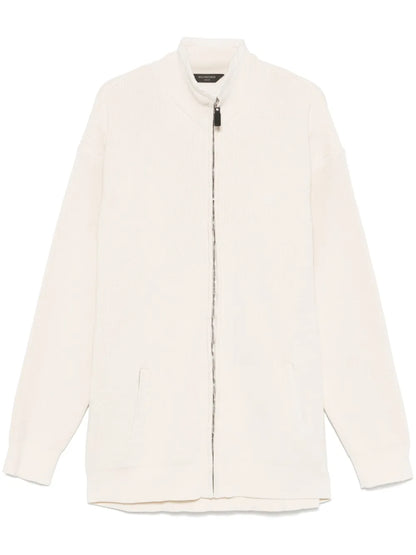 Zip-Up Cardigan