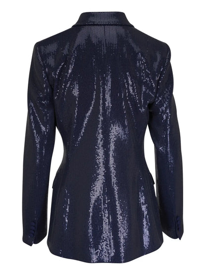 Sequin-Embroidered Blazer