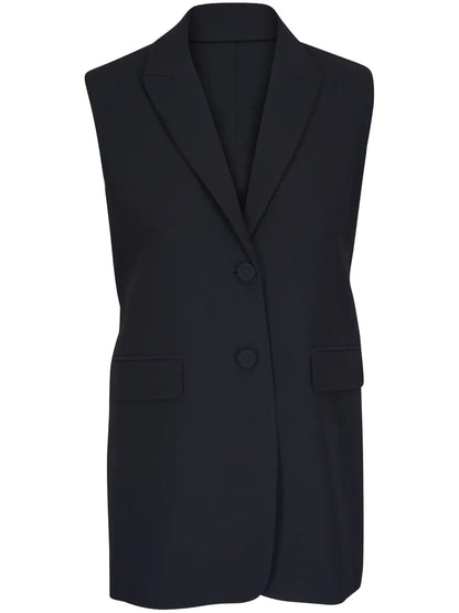 Single-Breasted Cady Blazer