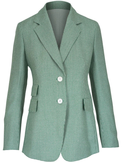 Check-Pattern Blazer