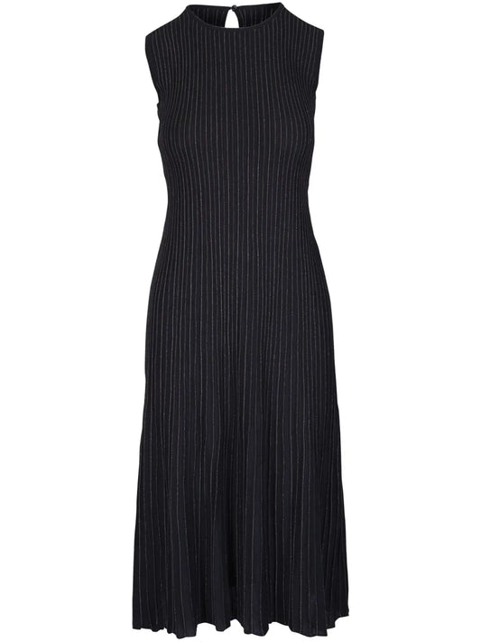 Sleeveless Pleated Dress