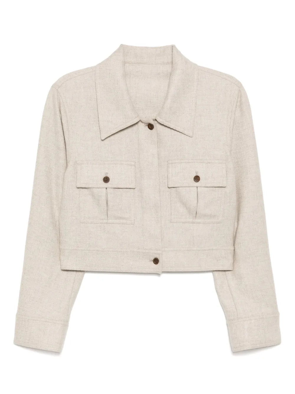 Cashmere Cropped Jacket