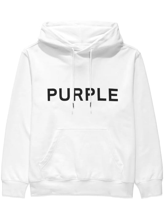 French Terry Po Hoody "White"