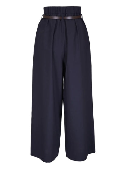 Virgin-Wool Trousers