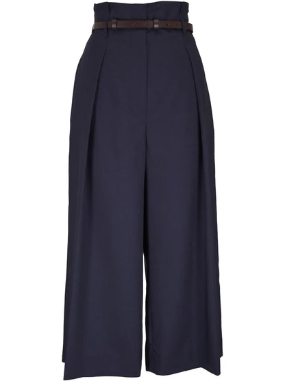 Virgin-Wool Trousers