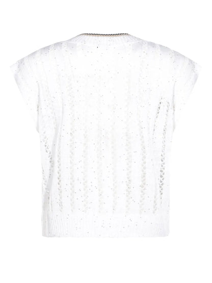 Openwork Knit Top
