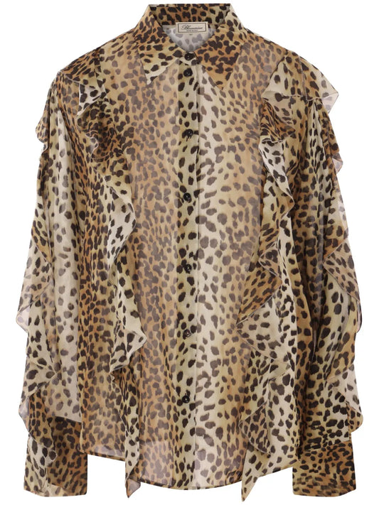 Animal-Print Shirt