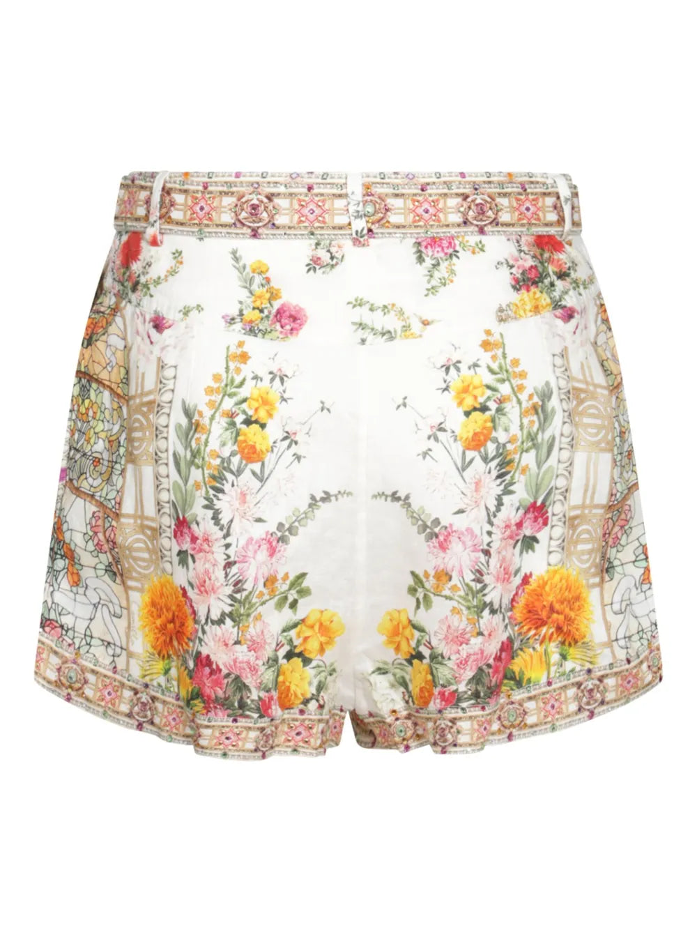 Floral-Print Shorts