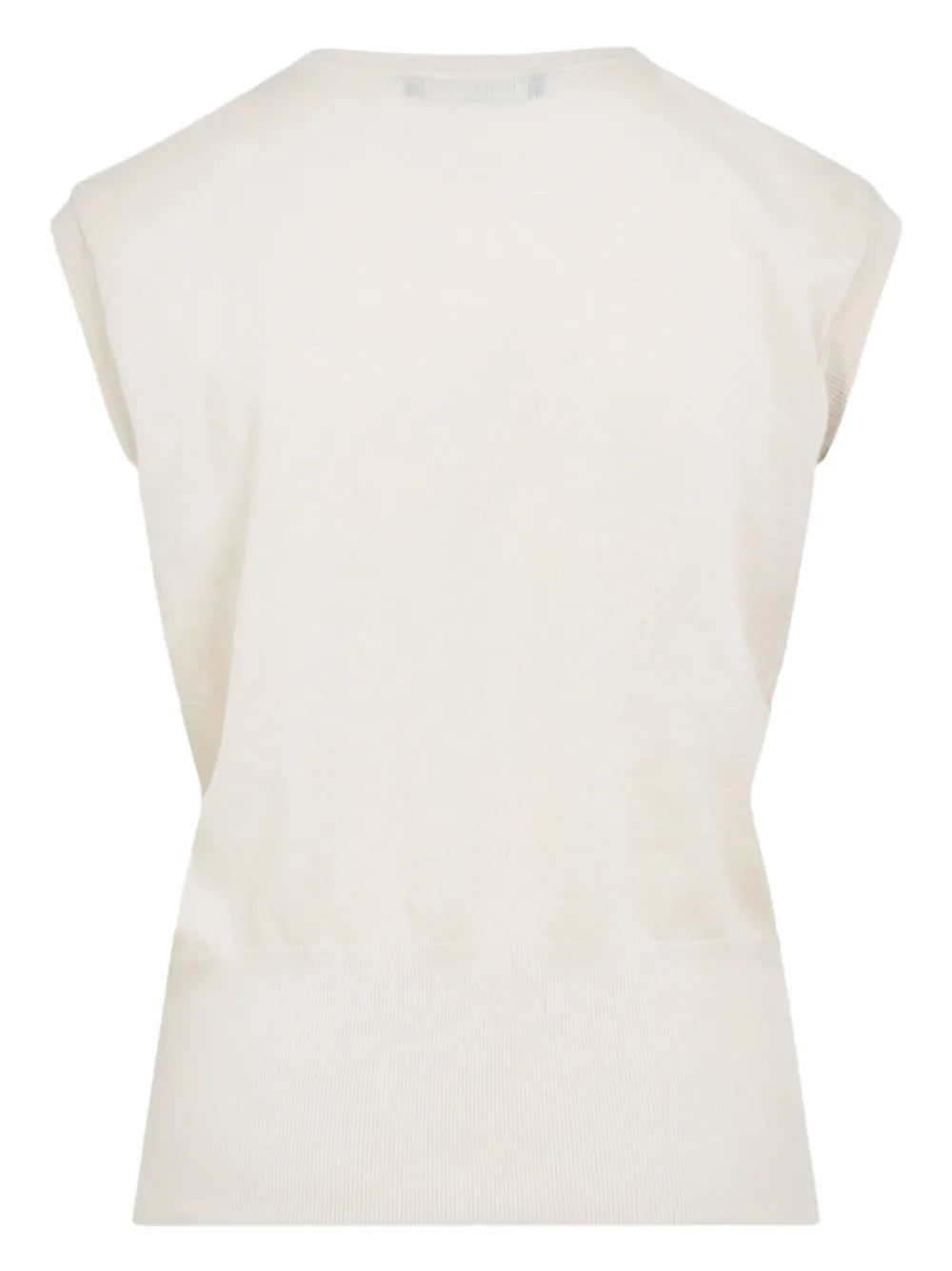 Sequinned Sleeveless Blouse