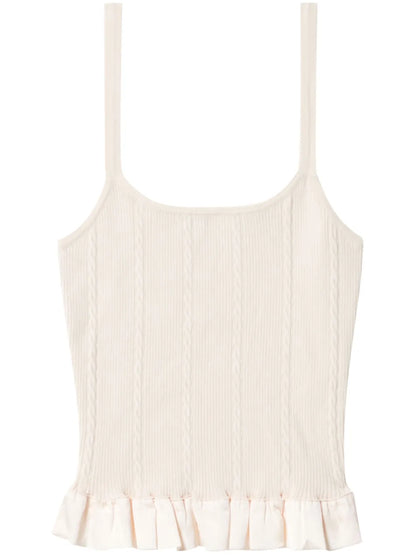Ruffled Tank Top