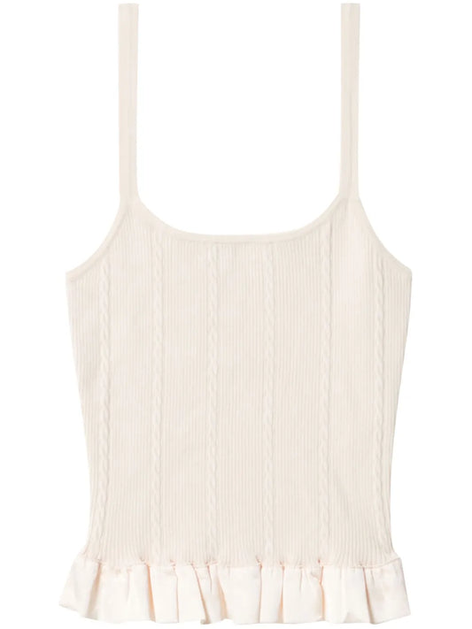 Ruffled Tank Top