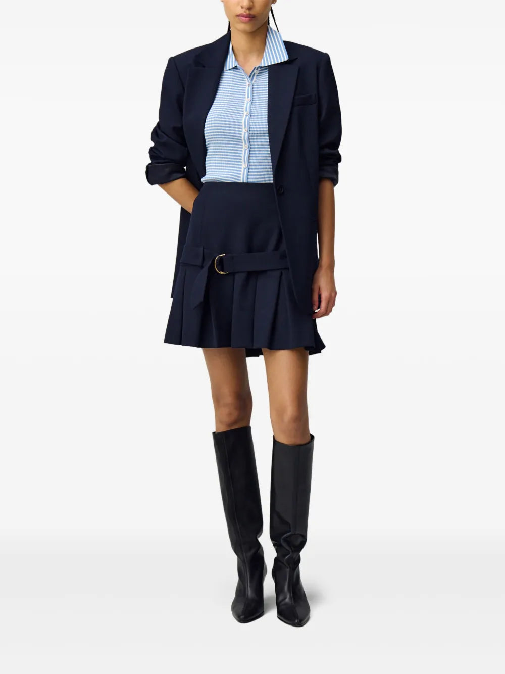 Tailored Mini Skirt